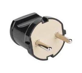 Розетка/вилка евростандарта без заземления