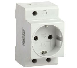 Розетка модульная для распределительных щитов