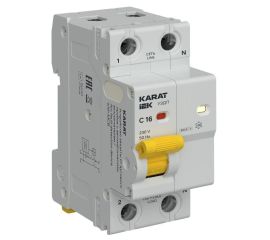 Выключатель автоматический модульный с дополнительным устройством