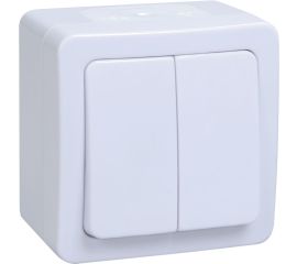 Выключатели влагозащитные двухклавишные