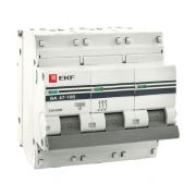Выключатель автоматический модульный 3п D 125А 10кА ВА 47-100 PROxima EKF mcb47100-3-125D-pro