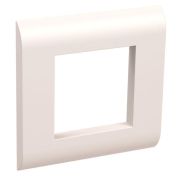 Рамка установочная под 45х45 2мод. для коробок КМКУ бел. PRIMER IEK CKK-40D-RK2-K01