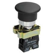 Кнопка управления «Грибок» LAY5-BC21 1НО черн. KARAT IEK BBG70-BC-K02