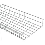 Лоток проволочный 300х85 L3000 сталь 4мм оцинк. IEK CLWG10-085-300-3