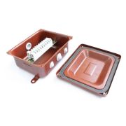 Коробка КМ 43-10 У3 IP43 ступенчатый ПВХ-ввод ГОФРОМАТИК zeta30338