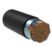 Кабель витая пара F/UTP кат.5E 25х2х24AWG solid LDPE черн. (305м) (м) ITK LC3-C5E25-339