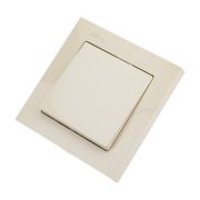 Выключатель 1-кл. СП AtlasDesign 10А IP20 (сх. 1) 10AX в сборе беж. SE ATN000212