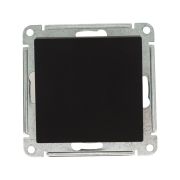 Выключатель 1-кл. СП AtlasDesign 10А IP20 (сх. 1) 10AX с самовозвратом механизм карбон SE ATN001015