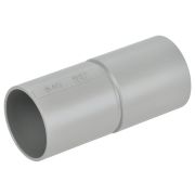 Муфта соединительная труба-труба d40 GI40G сер. ELASTA IEK CTA10MP-GIG40-K41-020