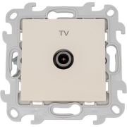 Розетка телевизионная одиночная TV СП Simon 24 IP20 механизм сл. кость Simon 2450477-031