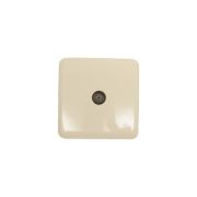 Розетка телевизионная оконечная TV 1-м ОП Viola крем. LEZARD 751-0300-130