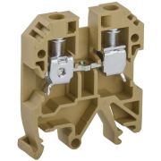 Клемма винтовая КВИ-6кв.мм желт. IEK YZN30-006-K05