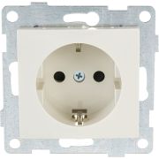 Розетка 1-м СП Bravo 16А 250В с заземл. защ. шторки механизм беж. GUSI С10Р4-003