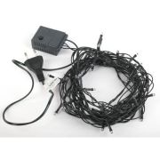 Гирлянда светодиодная «Нить» 5м 8 режимов зел. пр. 220В IP20 мультиколор ЭРА Б0041892