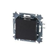 Выключатель 1-кл. СП Levit IP20 антрацит/дым. черн. ABB 2CHH590145A6063