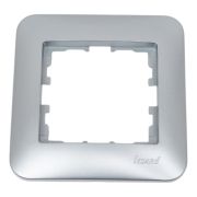 Рамка 1-м Karina Life горизонт. матов. серебр. LEZARD 708-4300-146