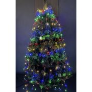 Гирлянда светодиодная «Дождик» 10 нитей 2м 200LED 220В IP20 мультиколор ЭРА Б0047966