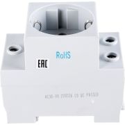 Розетка AC 30-111 с заземл. контактом на DIN-рейку (R) CHINT 775001