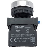 Кнопка управления NP8-10BN/3 без подсветки зел. 1НО IP65 (R) CHINT 667232