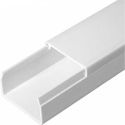 Кабель-канал 40х25 L2000 с двойн. замком бел. Промрукав PR03.0053
