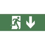 Этикетка самоклеящаяся 350х130мм «Фигура/стрелка вниз» SSA-101 INFO-SSA-103 ЭРА Б0048472