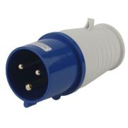 Вилка переносная 23 2Р+РЕ 32А 220В IP44 V-32-2P-PE-IP44 ЭРА Б0032852