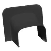 Ввод в строение прямой для РКК-74х55 Арктика черн. Ruvinil ПВС-74х55-Ч