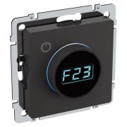 Термостат электронный с индик. BRITE СП IP20 ТС10-1-БрЧ механизм черн. IEK BR-RT11-K02