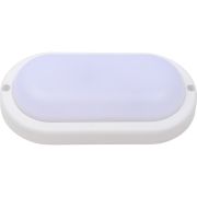 Светильник ДПО 15Вт 4000К IP65 230В овал ЖКХ настенно-потолочный КОСМОС KOC_DPO15WO1.4K