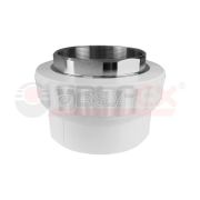 Муфта переходная с наружной резьбой 40х1 1/2дюйм под ключ (24/6) бел. VALFEX 10135240