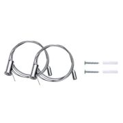 Комплект подвесов PSO-02 S-2x1.0м (стальной трос-2шт саморезы-2шт дюбель-2шт) Pro+ JazzWay 5059207