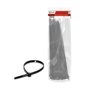 Хомут КСС-А 7,6х400 нейлоновый с УФ защитой черн. (уп.100шт) IN HOME 4690612061153