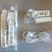 Удлинитель «СТАНДАРТ» 4-мест. 5 м 10А/2,2кВт ВЫКЛ. з/к ПВС 3*0,75 EKF