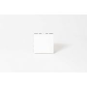 200005 Выключатель одноклавишный 45х45 белый, с безвинтовым зажимом SPL (15шт)