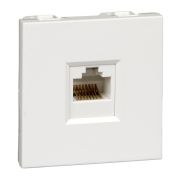 RIN-144K5E-B Розетка UTP 1хRG45 45x45