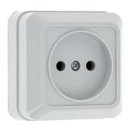 Розетка 1-мест. белая о/у 16А 1022 АKTIV ELECTRO