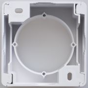 Коробка наружного монтажа белая GLOSSA 000100 SCHNEIDER ELECTRIC