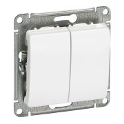 Выключатель 2-кл. белый с/у мех. 10А GLOSSA 000151 SCHNEIDER ELECTRIC