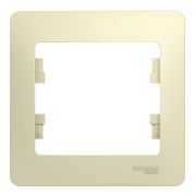 Рамка 1-мест. бежевая GLOSSA 000201 SCHNEIDER ELECTRIC