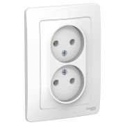 Розетка 2-мест. белая с/у 16А BLANCA RS000021 SCHNEIDER ELECTRIC