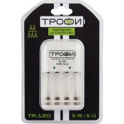 Устройство зарядное TR-120 (4хAA/4хAAA/1х9В«Крона») Трофи C0031279