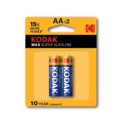 Батарейка щелочная AA LR6-2BL 2шт KODAK